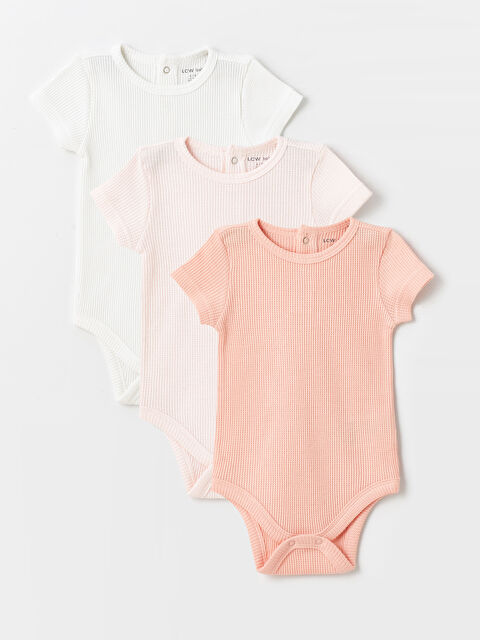 LCW baby Түймесі бар боди - S4I301Z1-LRA