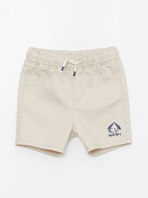 LCW ECO Elasticated Waist Baby Boys' Shorts - S4IB18Z1-Y0T