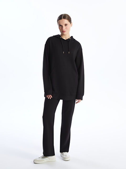 LCWAIKIKI Classic Kadın Beli Lastikli Düz Eşofman Altı - S4ID00Z8-CVL