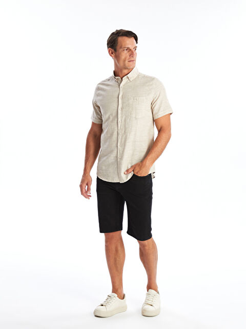 LCW Jeans Standart Kalıp Erkek Jean Şort