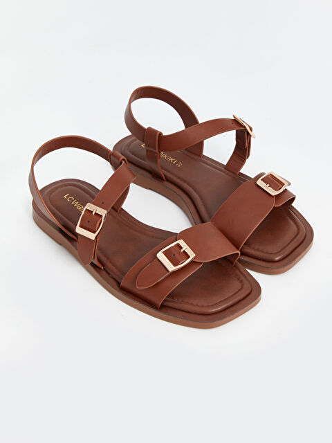 LCW STEPS Cross Strap Women's Sandals - S4II47Z8-ESJ