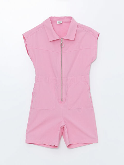 LCW Kids جمبسوت بناتي بياقة قميص - S4IK19Z4-GFC