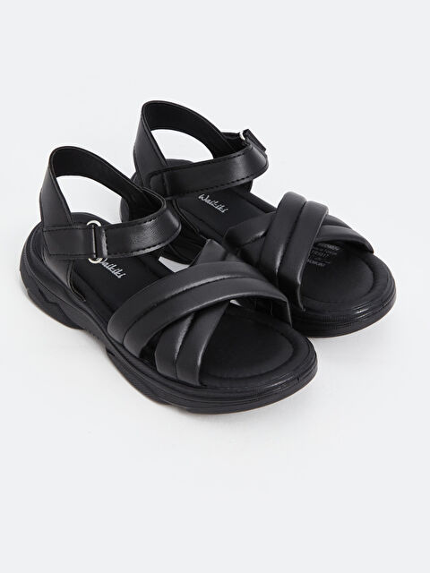LCW STEPS Cross-Banded Girls Sandals - S4IO90Z4-RQL
