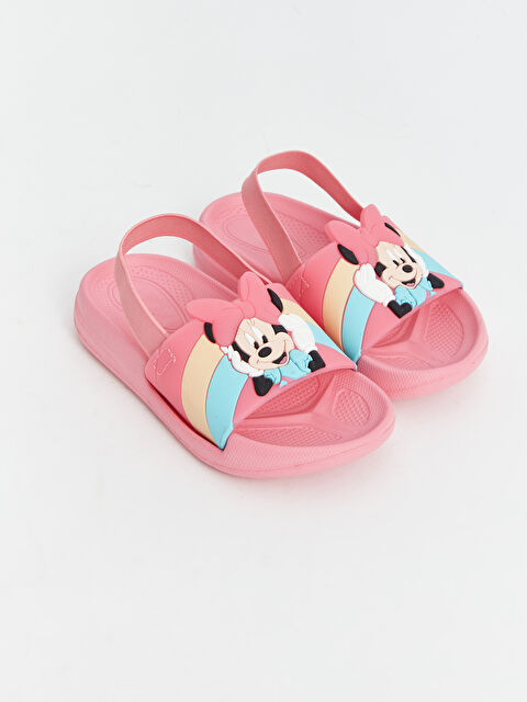 LCW STEPS Тапочки для дівчаток з принтом Мінні Маус - S4IQ95Z1-V3E