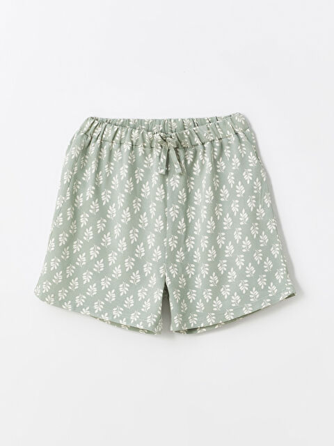 LCW ECO Beli Lastikli Kız Çocuk Şort - S4IY52Z4-LRR