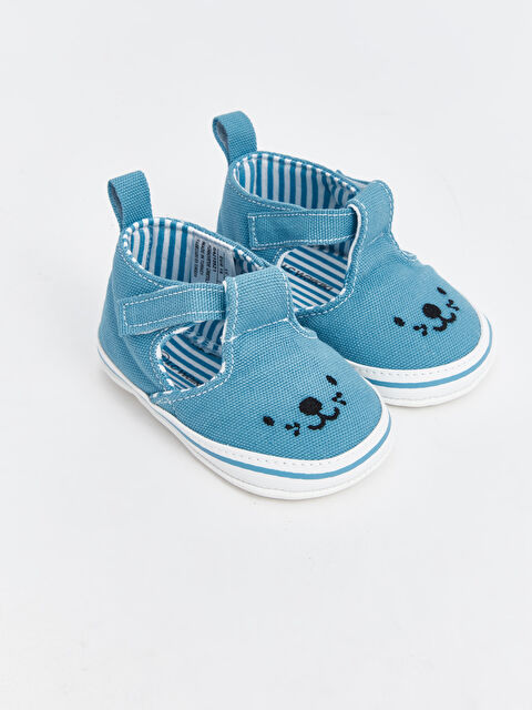 LCW STEPS أحذية الخطوة الأولى للأولاد الرضع بخطاف وحلقة - S4J105Z1-Y0N