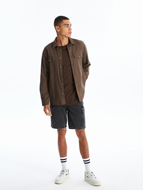 LCW Jeans Standart Kalıp Erkek Jean Şort - S4J167Z8-M0U