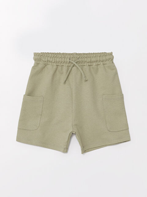 LCW Kids Beli Lastikli Erkek Çocuk Şort - S4JA65Z1-GHY