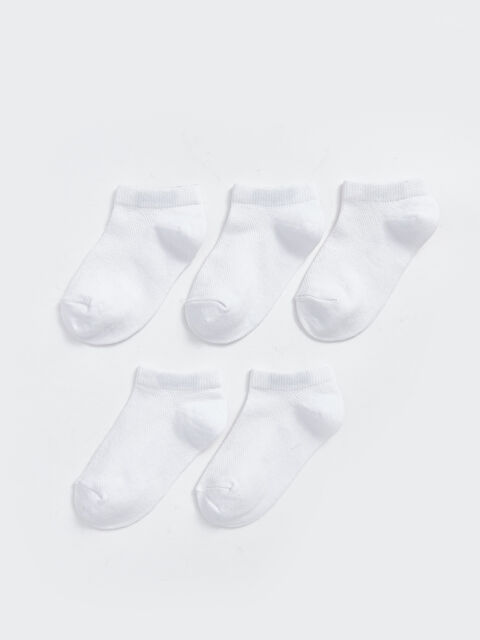 LCW baby جوارب بوتي أساسية للأولاد الرضع عبوة من 5 قطع - S4JH79Z1-Q6K
