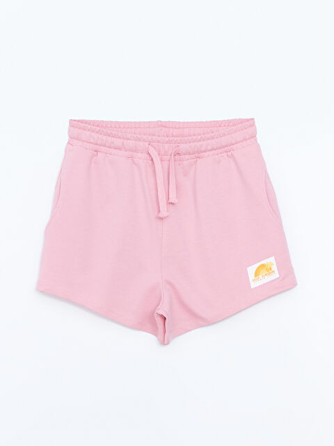 LCW Kids Girls' Shorts with Elastic Waist - S4JI75Z4-GA5