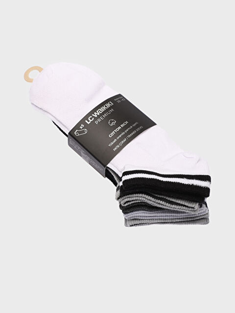 LCW ACCESSORIES Chaussettes d'entraînement à motifs pour Hommes Lot de 5 pièces - S4JJ59Z8-K00