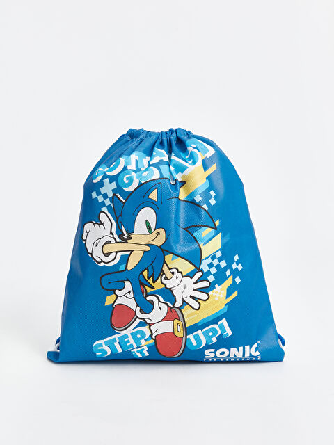 LCW ACCESSORIES Sonic Baskılı Erkek Çocuk Sırt Çantası - S4JR20Z4-F9C
