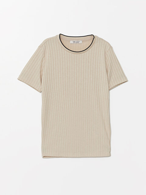 LCW Vision Bisiklet Yaka Kısa Kollu Erkek Çocuk Tişört - S4JR39Z4-HZZ