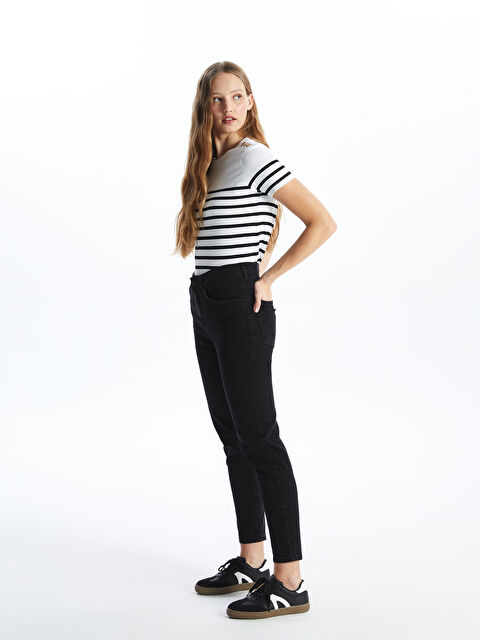 LCW Jeans Mom Fit Kadın Jean Pantolon - S4JT54Z8-327