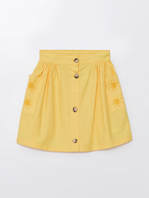 LCW Kids Nakışlı Kız Çocuk Etek - S4JY36Z4-G5J