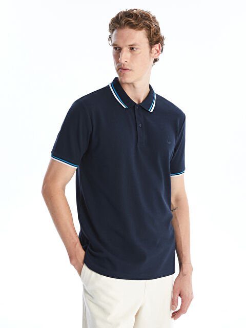 SOUTHBLUE Polo Yaka Kısa Kollu Pike Erkek Tişört - S4K045Z8-HMQ