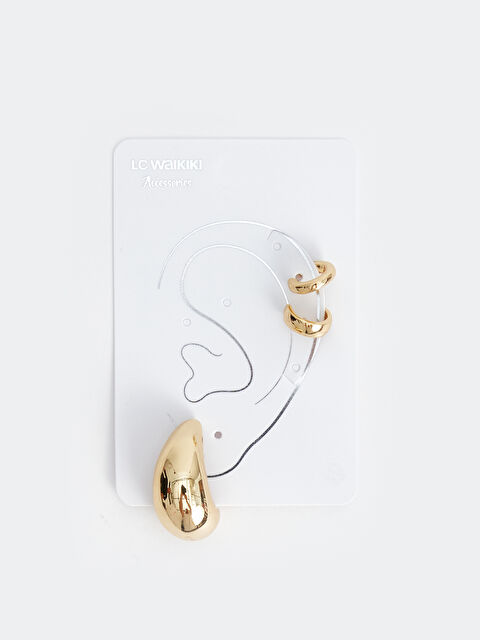 LCW ACCESSORIES Kadın Küpe Seti 3'lü - S4K309Z8-J5T