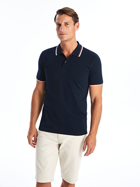 LCWAIKIKI Classic Polo Yaka Kısa Kollu Pike Erkek Tişört - S4K883Z8-RFH