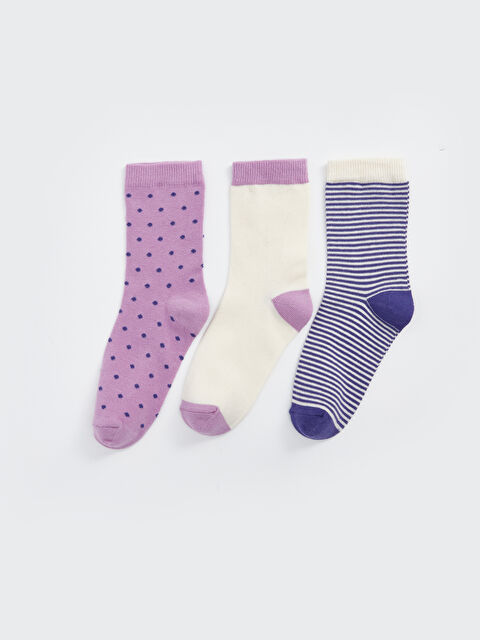 LCW ECO Girls' Ankle Socks 3-pack