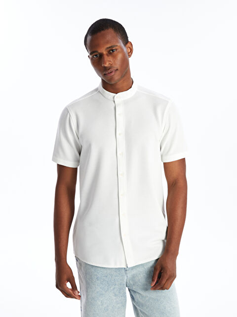 SOUTHBLUE Slim Fit Short Sleeve Men's Shirt - S4KJ29Z8-R9J