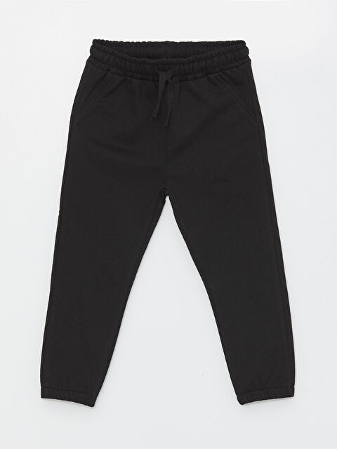 LCW Kids Elasticated Waist Basic Baby Boys' Jogger Sweatpants - S4KJ41Z1-HPT