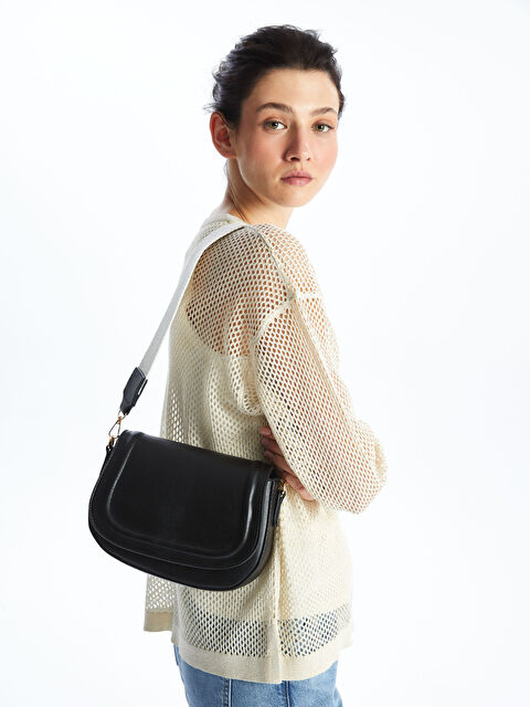 LCW ACCESSORIES Deri Görünümlü Kadın Omuz Çantası - S4KO01Z8-CVL