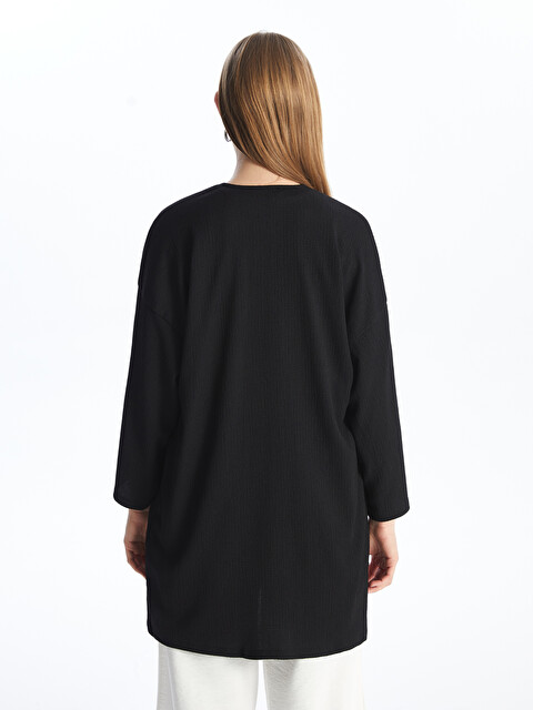 LCWAIKIKI Basic Shawl Collar Plain Long Sleeve Women's Cardigan