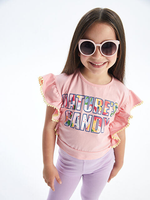 Calimera Kids Bisiklet Yaka Kız Çocuk Tişört - S4KQ72Z4-LT9