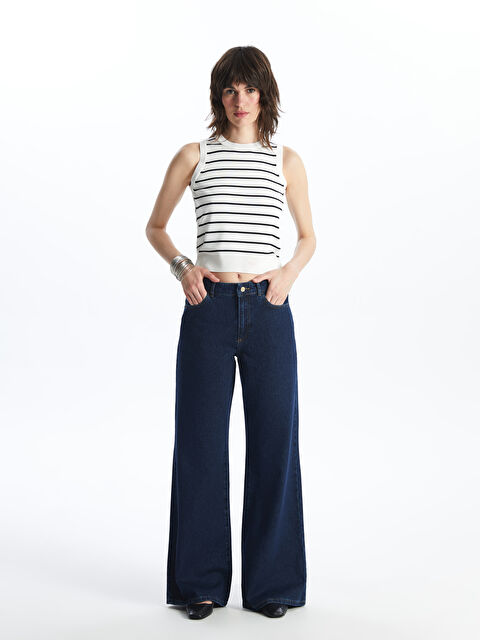 LCW Jeans Wideleg Kadın Jean Pantolon