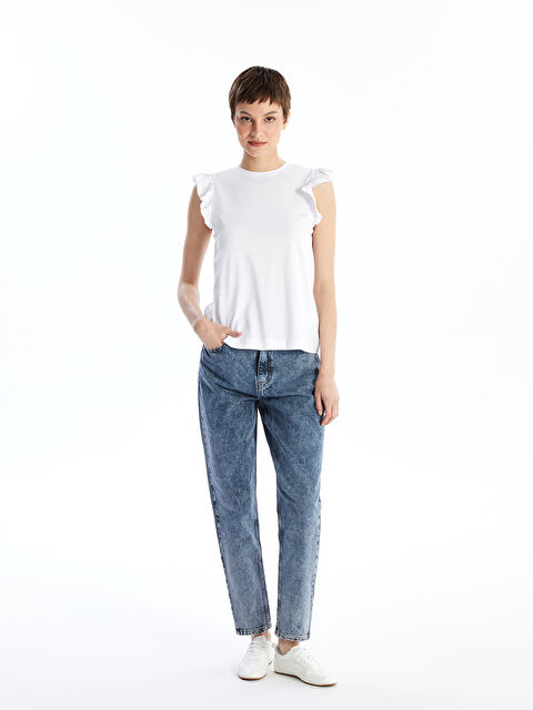 LCW Jeans әйелдерге арналған анаға арналған джинс шалбар