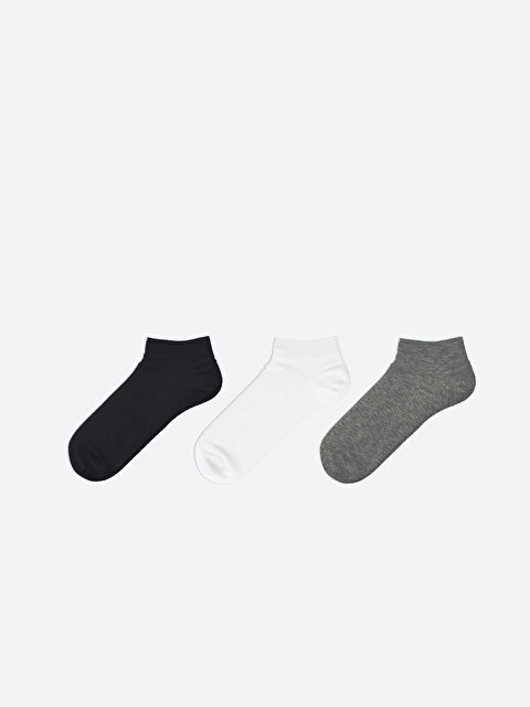 LC WAIKIKI Erkek Patik Çorap 3'lü - S4KV46Z8-Q6K