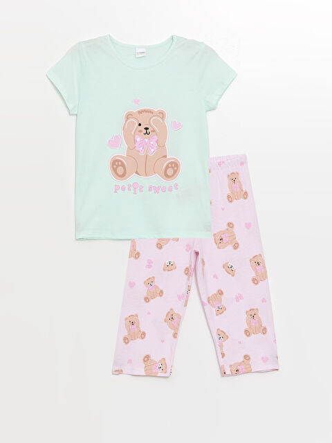 LCW Kids Пижамный комплект с шортами - S4L762Z4-FPW