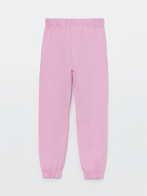 LCW ECO Beli Lastikli Basic Kız Çocuk Jogger Eşofman Altı - S4LB69Z4-FHJ
