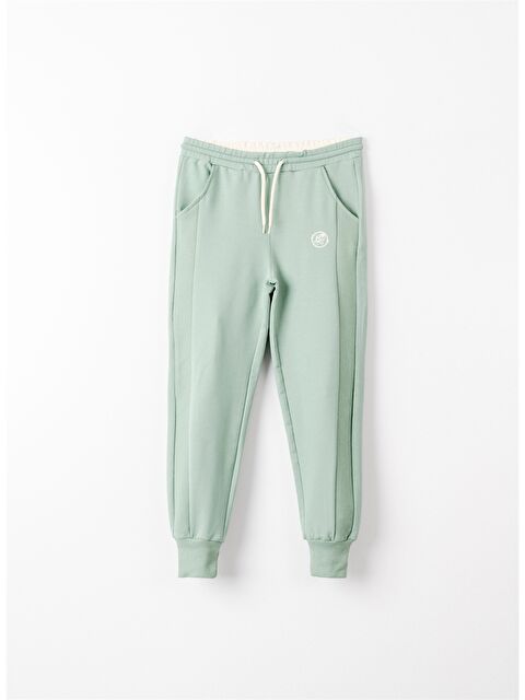 Mışıl Kids Beli Lastikli Kız Çocuk Jogger Eşofman Altı - S4LD59Z4-RDZ