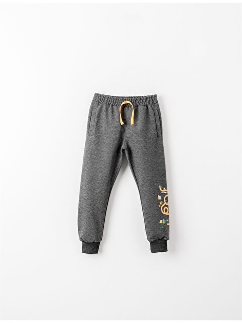 Mışıl Kids Beli Lastikli Erkek Bebek Jogger Eşofman Altı - S4LE16Z1-HDE
