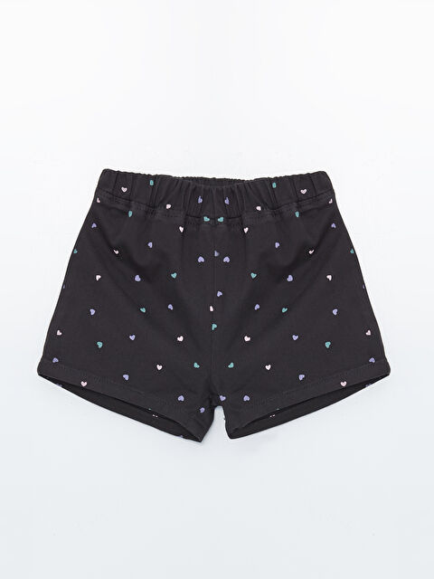 LCW ECO Beli Lastikli Kız Bebek Şort - S4LH59Z1-LSJ