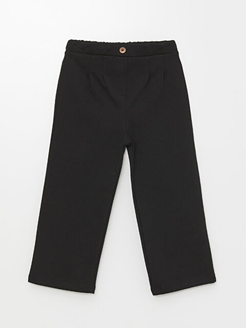 LCW Kids Beli Lastikli Kız Bebek Basic Tayt Pantolon - S4LK50Z1-CVL