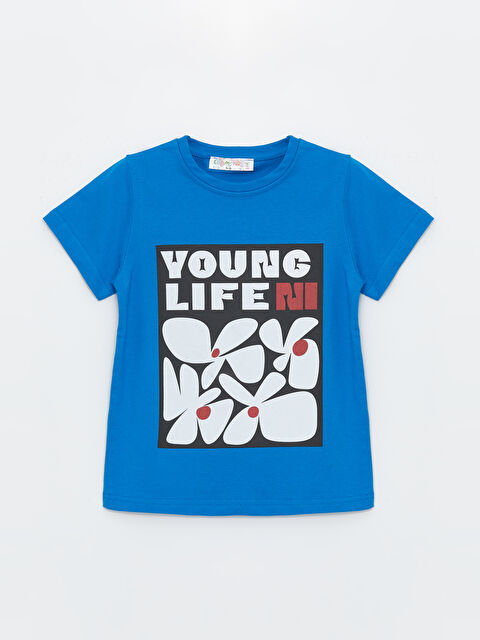 Calimera Kids Bisiklet Yaka Kız Çocuk Tişört - S4LK80Z4-GGH