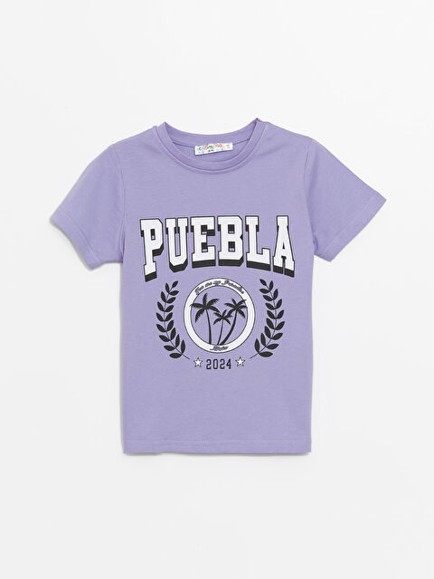 Calimera Kids Bisiklet Yaka Kız Çocuk Tişört - S4LK83Z4-GNG