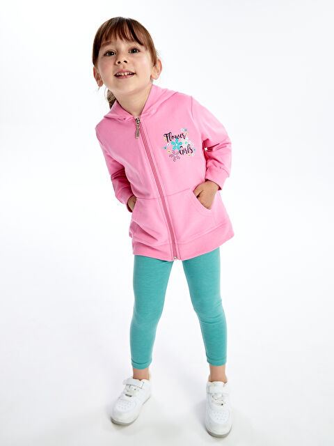 Calimera Kids Beli Lastikli Basic Kız Bebek Tayt - S4LL01Z1-DBV