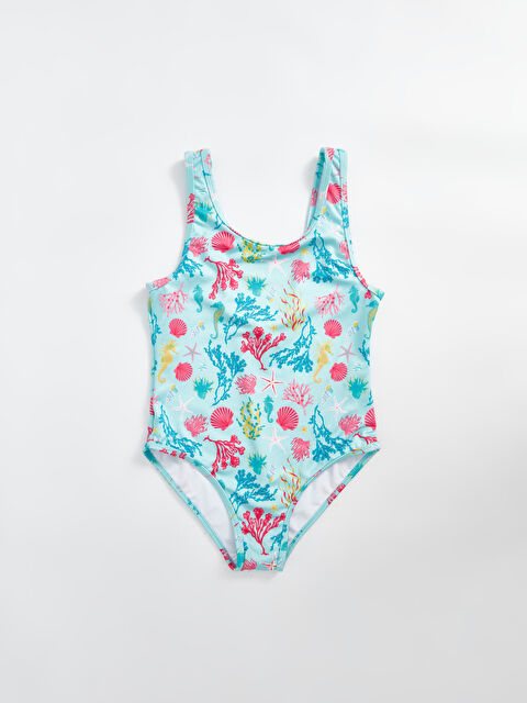 LCW Kids Hızlı Kuruyan Kız Çocuk Mayo - S4LR06Z4-LU0