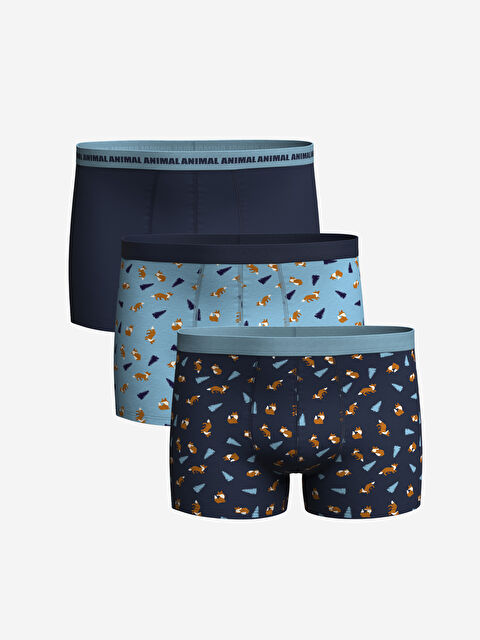 LCW Kids Boxeri pentru Băieți, cu Imprimeu, 3 Bucăți - S4M030Z4-LSJ