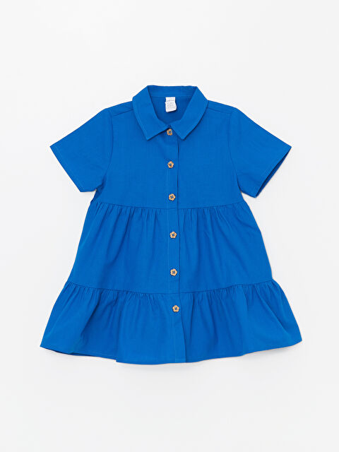 LCW Kids Kısa Kollu Basic Kız Bebek Elbise - S4M513Z1-HFU