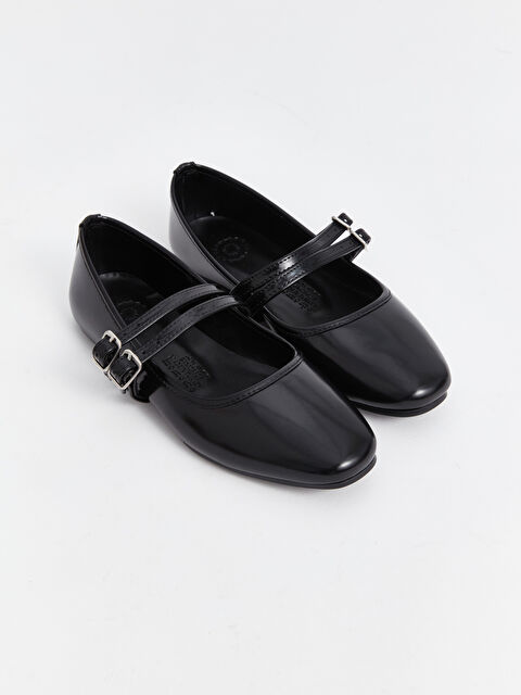 LCW STEPS أحذية باليه مسطحة من الجلد الصناعي للسيدات - S4MC66Z8-HUC