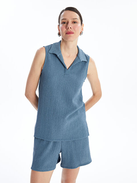 LCWAIKIKI Basic Kadın Polo Yaka Düz Bluz - S4MJ61Z8-H8X