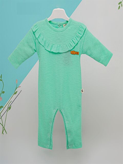 Babyzz Bisiklet Yaka Kız Bebek Tulum - S4MJ82Z1-GHX