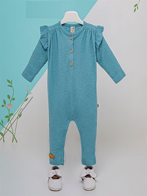 Babyzz Bisiklet Yaka Kız Bebek Tulum - S4MJ83Z1-GZE