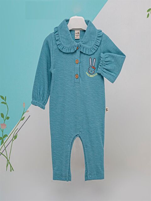 Babyzz Bebe Yaka Kız Bebek Tulum - S4MJ84Z1-GZE