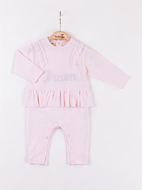 Babyzz Bisiklet Yaka Kız Bebek Tulum - S4MJ88Z1-FSX