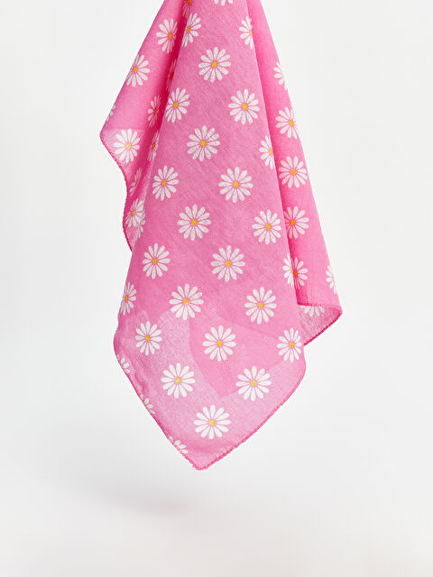 LCW ECO Çiçek Desenli Kadın Fular